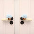 Protective Cover - Set of Two - Cute Cloud-Shaped Door Handle Gloves - Decorative Door Handle Protector Cover - Door Accessories (Blue)