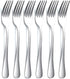 Cutlery Forks - 6 pieces - Stainless steel cutlery forks - Cutlery set - Suitable for Western dishes, desserts and coffee.
