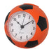 Football Alarm Clock - Silent Non-Ticking Desk Clock | Kids Bedside Clock | Cute football design, easy-to-read analog display, perfect for kids&