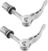 2pcs M6*65mm Aluminium Alloy Bicycle Seat Post Quick Release Pin Seatpost Skewer Bolt Silver Tone