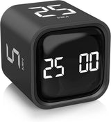 Pomodoro Timer 25/5/10 Min Desk Timer Vibration Volume Adjustable Productivity Clock