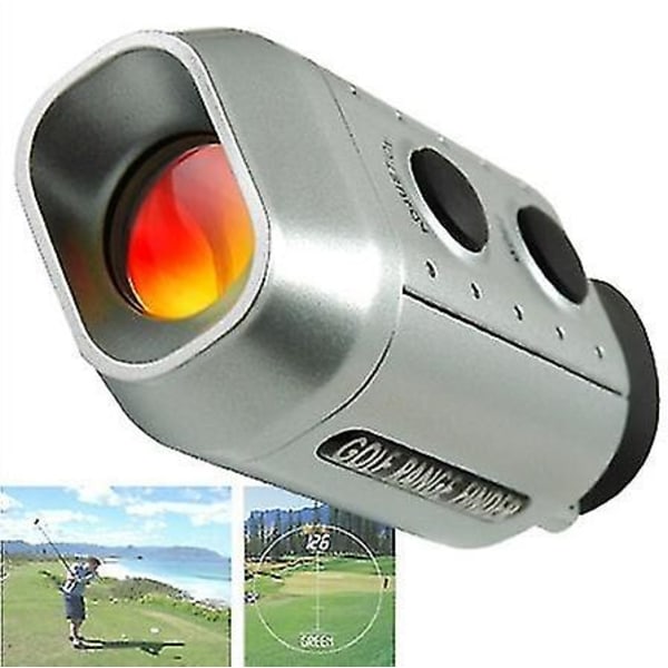 Professional Golf & Hunting Rangefinder 1100Y, 6x/7x Magnification, USB Charging, IP54, Pin Lock