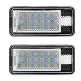 2pcs Car LED Number HOP-LPL0114 License Plate Lamp Bulb Kit for Audi A3 S3 A4 S4 B6 B7 A6 C6 S6