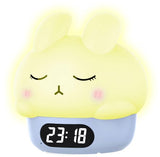 Children's night light - table lamp for bedroom - cute rabbit shape - cartoon bedside lamp - baby night light (blue)