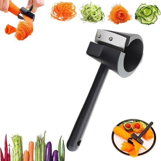 Fruit and Vegetable Peeler - Kitchen Gadgets - Vegetable Slicer - Carrot Slicer and Peeler - Kitchen Tools for Food Decorating 1 pc.