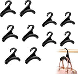 Clothes hanger - Wardrobe - Handbag organizer - Hook rack organizer for handbags and backpacks - 10 pieces