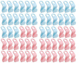 Coat Hooks - 60 pieces - Hangers/Hooks - Pink and Blue - Thickened S-shaped