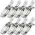 Clothes pegs - Open windproof clips - Clothes pegs - Sock racks - Quilt drying clips - 8 pieces