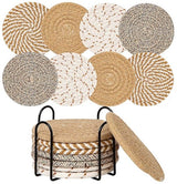 Coasters - Set of 8 - Round - Reusable