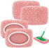 Replacement Mop Covers - Reusable Mop Cloths - For Wet and Dry Cleaning - Pack of 4
