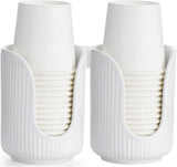 Ceramic countertop cup holder - Bathroom cup holder - Small countertop accessory - For sinks, bathrooms, kitchens and dining rooms