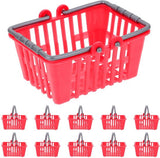 Children's shopping basket set 12-piece - small toys - shopping basket - model - children's play house - play ornaments