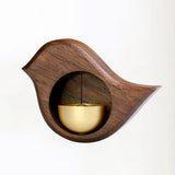 Wind chime - Magnetic wind chime - Wooden doorbell - Wooden shop bell - For opening doors (Bird)