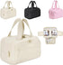Multi-Zip Makeup Bag - Toiletry Bag - Spacious Storage, Organized Layered Design with Carry Handle - Ideal for Travel & Daily Use (Beige)