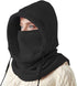Windproof Hat – Warm Fleece Ski Mask & Winter Mask – Face & Neck Protector for Cold Weather – Suitable for Motorcycling, Cycling & Outdoors – Unisex（Black）