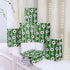 Football Party Paper Bags - Pack of 12 - Football Goodie Bags with Handles - Football Gift Bags for Football Themed Party Supplies (Green - 21*15*8cm)