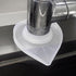 Tap mats - 2 pieces - Kitchen taps and sinks - Waterproof tap covers - Splash guard, limescale protector, waterproof cover for bathroom taps