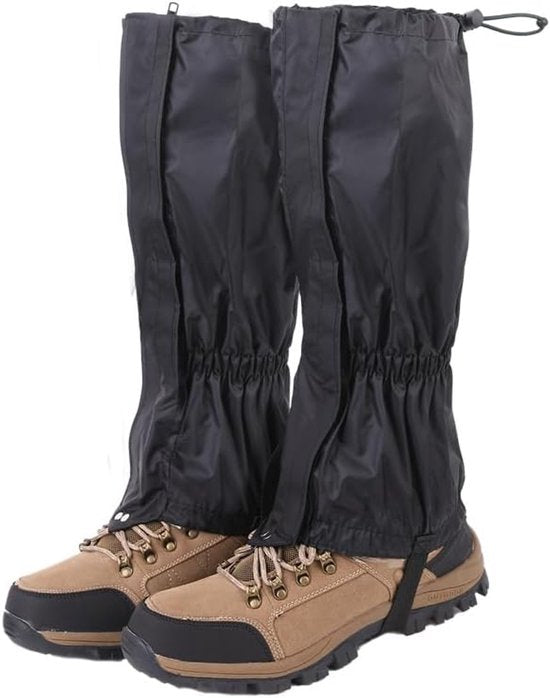Lightweight Waterproof Leg Warmers - Adjustable Snow Boot Gaiters, Unisex - Suitable for Hiking, Skiing, Mountaineering and Outdoor Activities