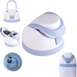 Replacement Lids - One-Push, Non-Leaking Water Bottle Lids