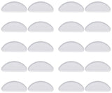 Nose pads for glasses 20 pairs – transparent 15x7x1mm
