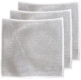 Dishcloths - Pack of 10 Multifunctional Steel Dishcloths - Scratch-resistant - Multifunctional - Powerful Cleaning