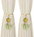 Curtain Ties - Hanging Ball Ties - Ball Tie Cords - Simple Hooks - Creative Curtain Buckle Decorations - Complete Set - 2 Pieces