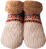 Socks - Fall/Winter Floor Socks - Warm House Socks - Postpartum Socks - Snow Socks - Blanket Socks - Slipper Socks - Unisex - Anti-slip-XL