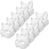10 Paintable Cat Masks - DIY Animal Costume Masks - White Masks - Half-Used for Masquerade - Halloween - Cosplay Masks for Kids - Party Costume Supplies
