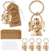 Keychain - Angel pendant for men and women - Baby shower gift - Key ring - Party favor - Souvenir gift - 5 pieces