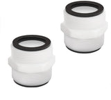1.5" L-Type Two-Way Manifold (with Gasket) - Compatible with Intex Coleman Above Ground Pool Pumps (2 Pack)