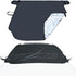 Windshield Cover - 147*90cm Winter Car Windshield Cover - Antifreeze Window Snow Cover - Car Anti-Ice and Antifreeze Snow - Black