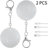 Night Light - With Automatic Sensor Function - Keychain - Gift for Girls and Women - Accessory for Women's Handbag（2 Lights）