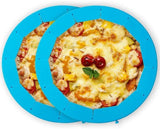 Kitchen Tools - Adjustable Silicone Protective Cover - Pizza & Cake Baking Tools - Kitchen Gadgets - Fits 8" to 10" Cake Pans - 2-Pack