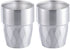 Mugs - 2-piece set - Stainless steel mugs - Double-walled water mugs made of 304 stainless steel - Beer mugs - Coffee mugs