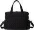 Sports Bag - Waterproof Travel Bag - 24 Liter Carry Bag - Zippered - Lightweight and Durable - Suitable for Gym, Training and Travel（Black）