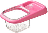 Sink Strainer & Drip Rack - With Suction Cup & Removable Strainer Tray - For Vegetables & Food Waste - Red