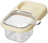 Sink Strainer & Drip Rack - With Suction Cup & Removable Strainer Tray - For Vegetables & Food Leftovers - Beige