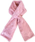 Scarf with Concealed Zipper Pocket - Secure Storage Pocket for Keys & Cards - Downy Soft & Warm - Pink