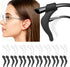 Earplugs for glasses - 32 pieces - Silicone earhooks - Behind-the-ear glasses clips - Non-slip, drop-resistant silicone earhooks for glasses, sunglasses and reading glasses