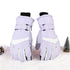 Gloves - Winter ski gloves - Warm gloves - Non-slip, thickened - Waterproof - Suitable for cold weather - Cycling gloves - Size S/M - Purple