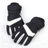 Gloves - Winter ski gloves - Warm gloves - Non-slip, thickened - Waterproof - Suitable for cold weather - Cycling gloves - Sizes S/M - Black and white