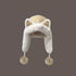 Fleece winter hat - Warm hat with thickened ear flaps - Soft, comfortable and frost-resistant - Stylish winter accessory - Color: Khaki