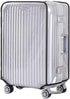 Luggage Cover - Transparent PVC Material - Waterproof and Scratch Resistant - Semi-transparent Luggage Cover - Suitable for Business Travel and Daily Use - 24