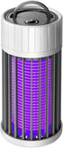 Outdoor Mosquito Trap - Rechargeable with UV Light (365 nm) - Silent and Portable - Can Also Be Used as a Night Light