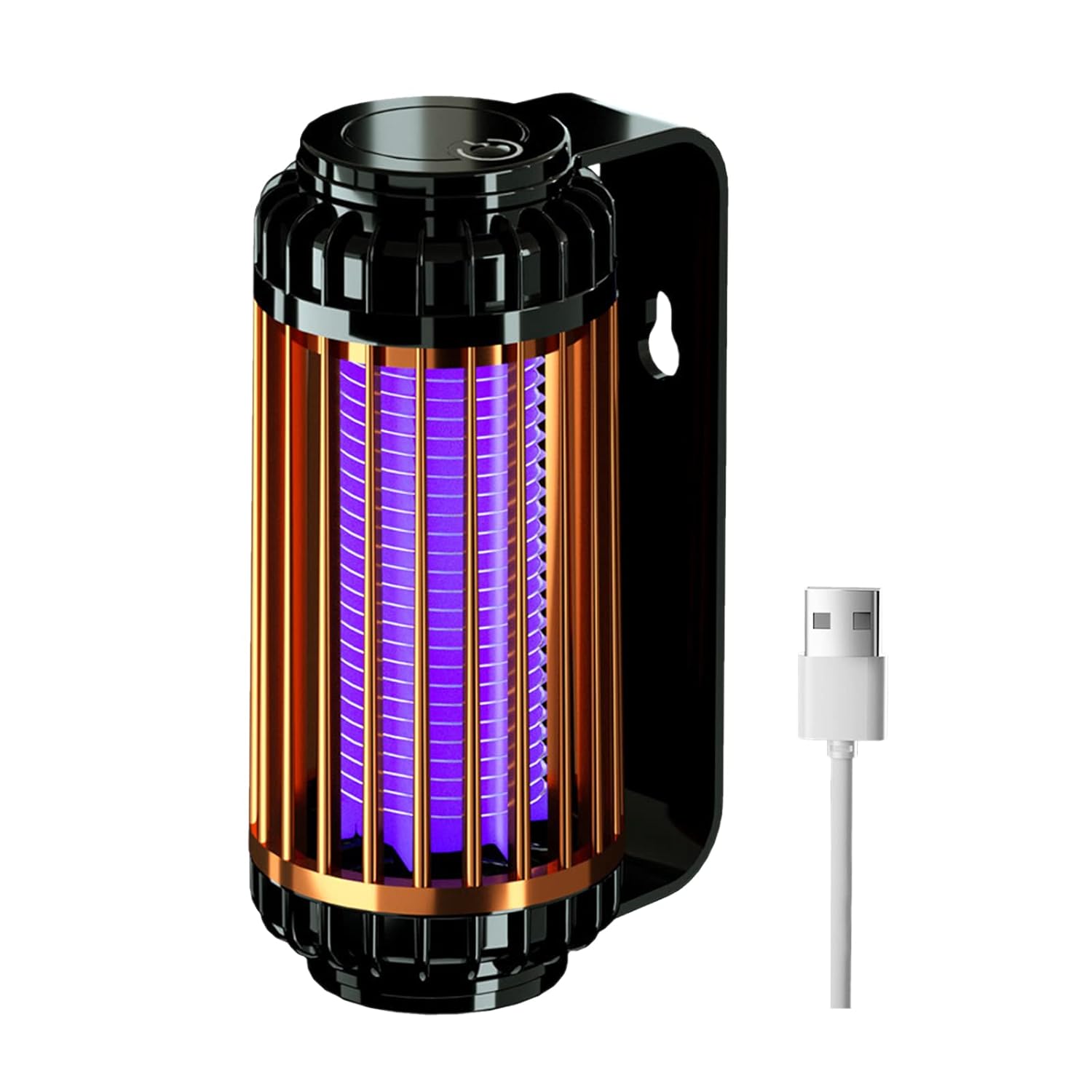 USB Mosquito Killer – Wall & Desk Lamp with Night Light Function – Electric Mosquito Lamp for Home, Bedroom, Outdoors and Camping