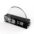 Sunrise Wake-Up Light LED Sleep Mood Lamp Black/White with Clock Calendar 1 piece Black