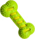 Rubber bone chew toy - Teeth cleaning - Green - 19 cm - 1 pc