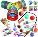 Tunnel toy - Cat maze - 3-way Y-shape - 22 pieces - Multifunctional