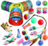 Tunnel toy - Cat maze - 3-way Y-shape - 22 pieces - Multifunctional