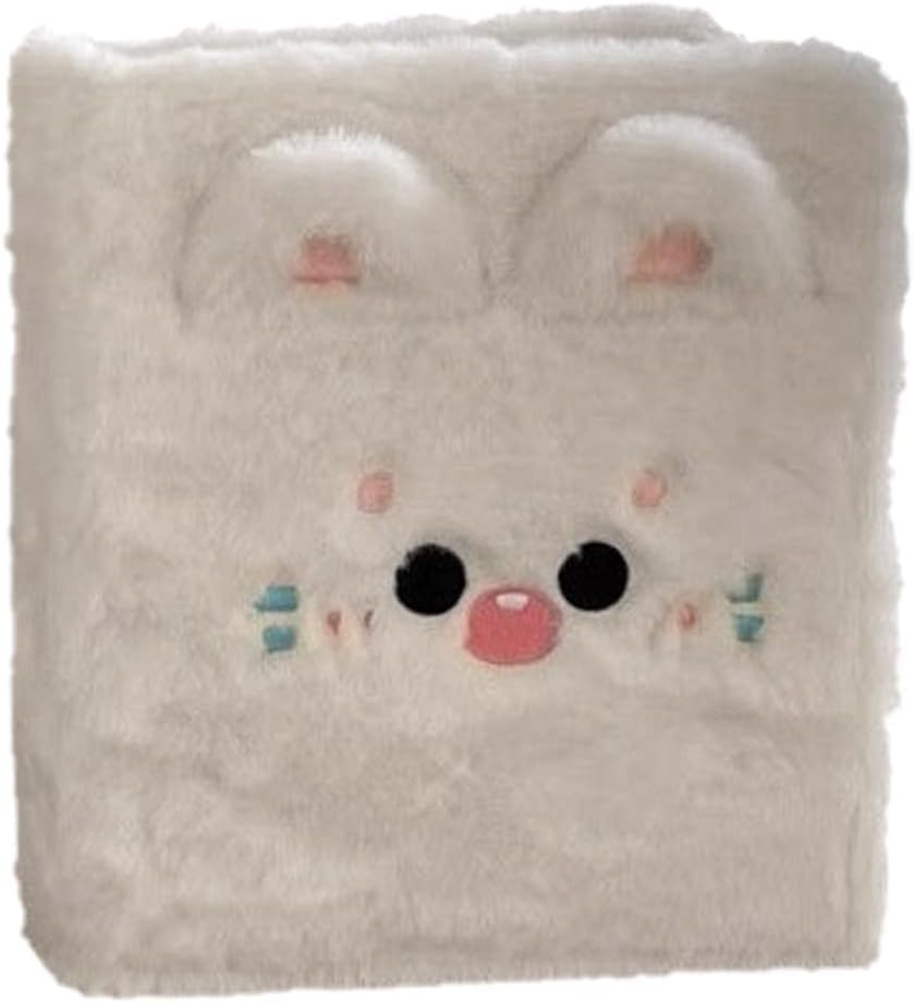 Photo Album - 10 Transparent Inner Pages - Removable - White Kitten - 1 Pack